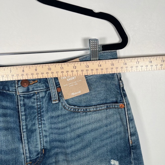 NWT MADEWELL THE DADJEAN SHORT in‎ Castlewood Wash: Distressed Edition Size 26 - Picture 7 of 16